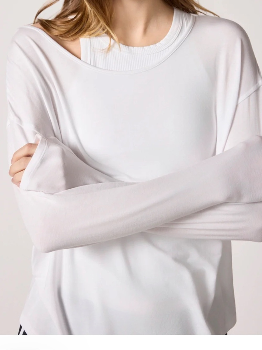 Breeze Twist Back Long Sleeve Top